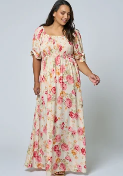 Felicity Ruffle Maxi Dress