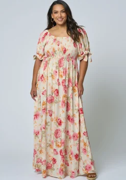 Felicity Ruffle Maxi Dress