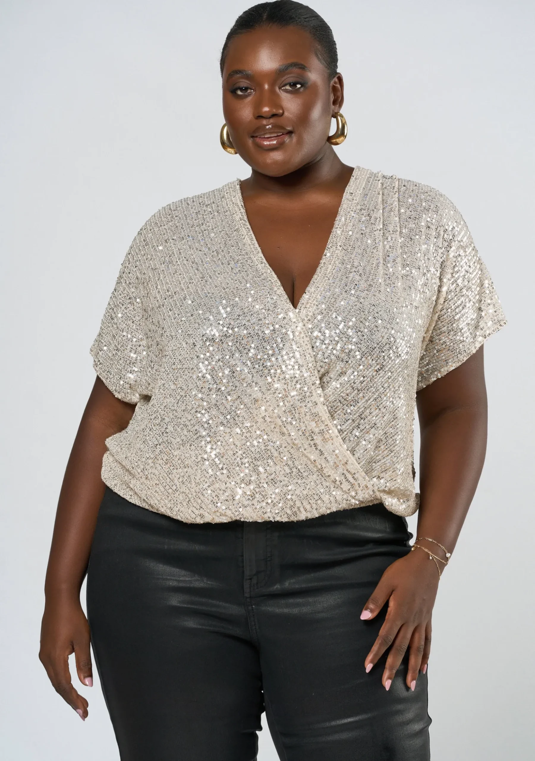 Flashy Sequin Top