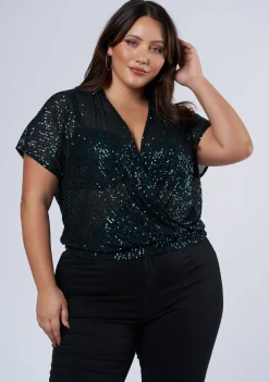 Flashy Sequin Top