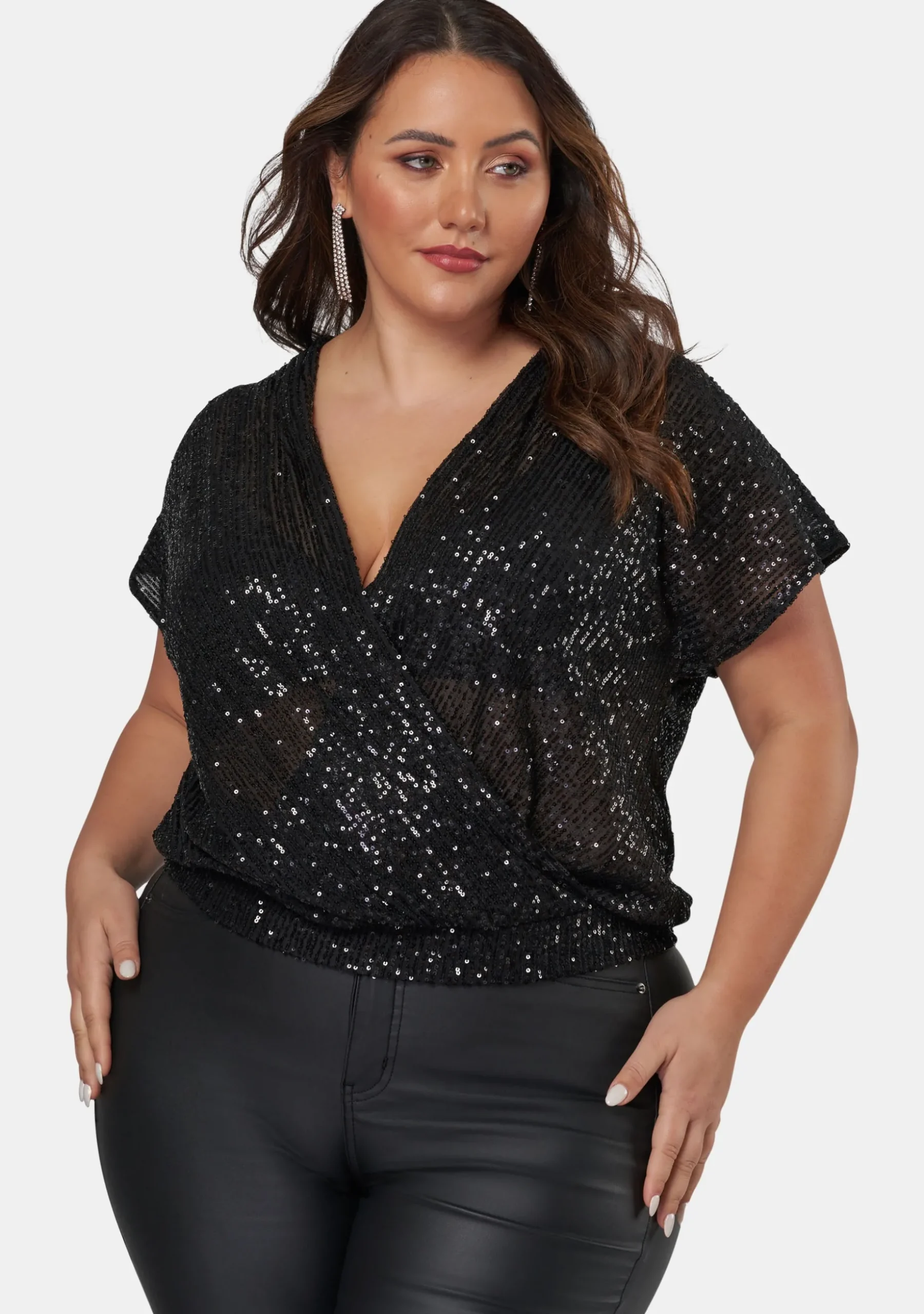 Flashy Sequin Top