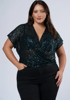 Flashy Sequin Top