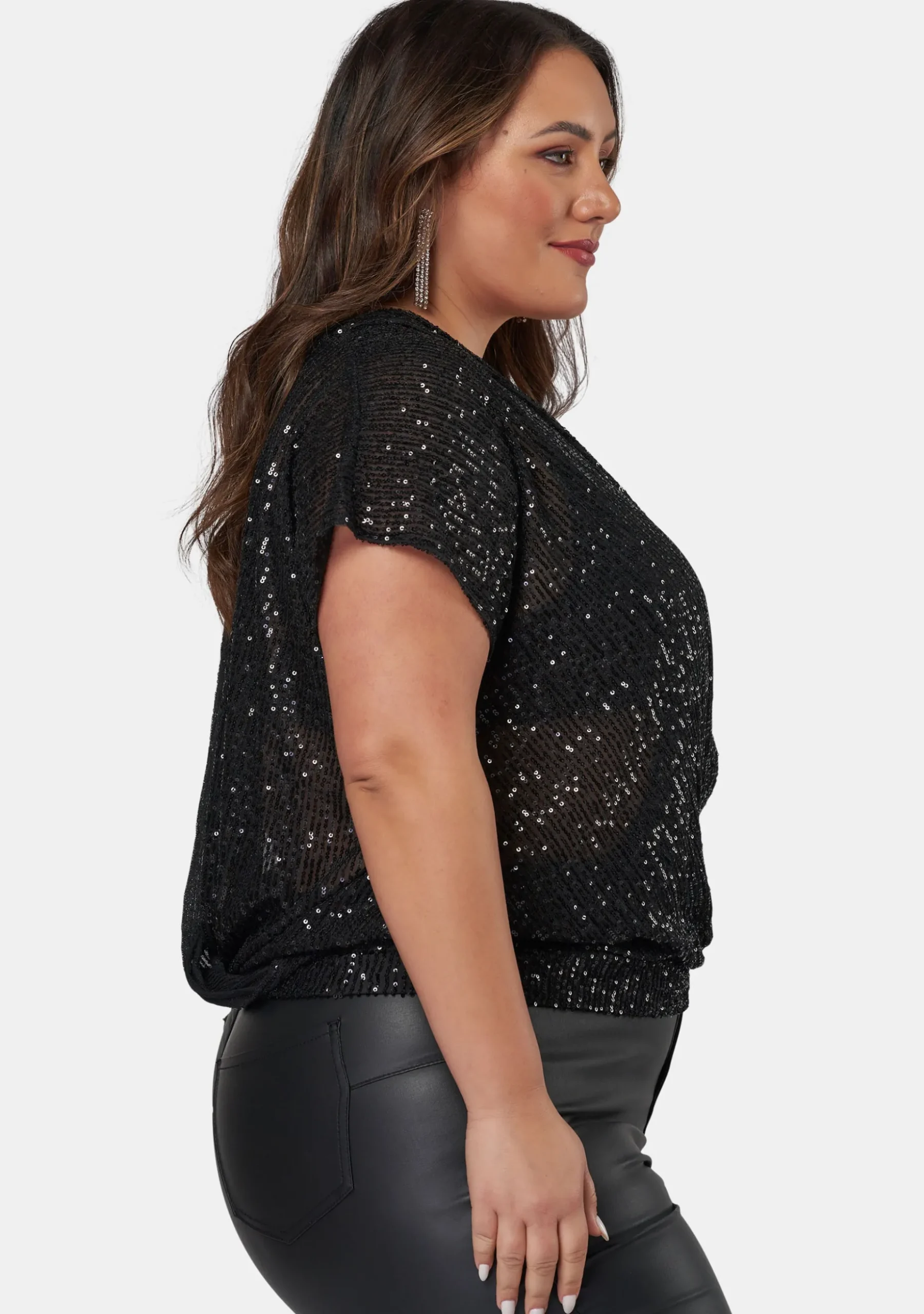 Flashy Sequin Top