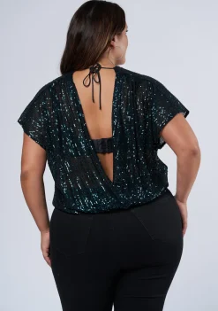 Flashy Sequin Top