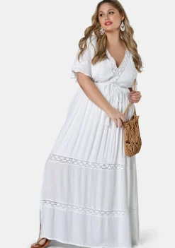 Floating Clouds Maxi Dress