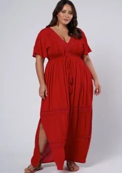 Floating Clouds Maxi Dress