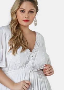 Floating Clouds Maxi Dress