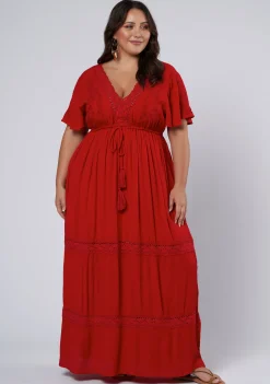 Floating Clouds Maxi Dress