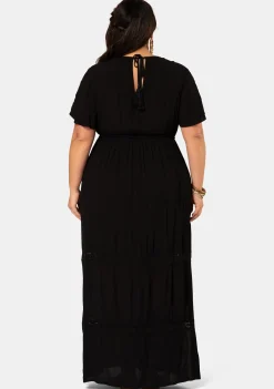 Floating Clouds Maxi Dress