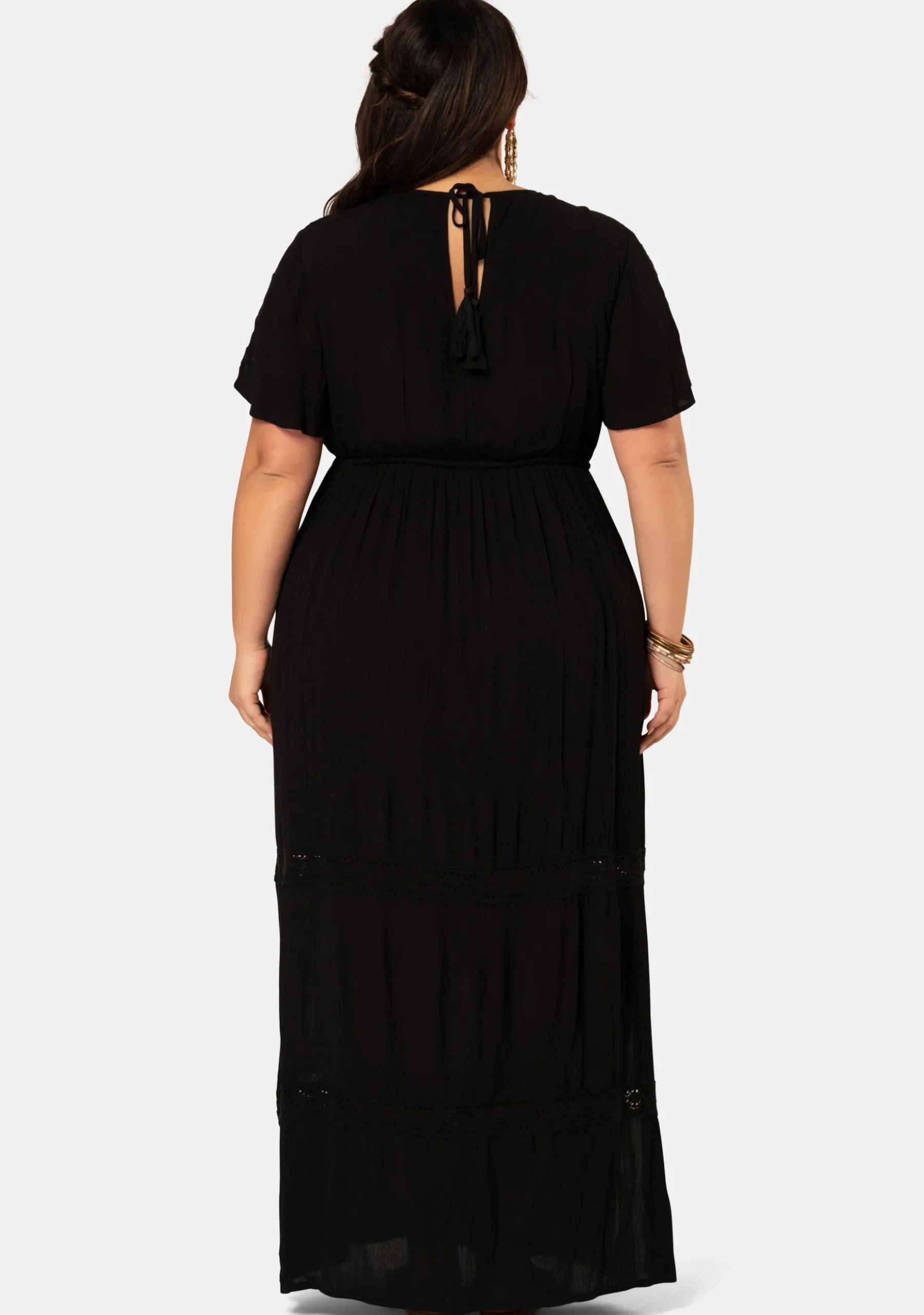 Floating Clouds Maxi Dress