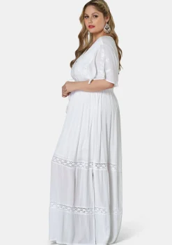 Floating Clouds Maxi Dress