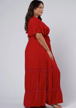 Floating Clouds Maxi Dress