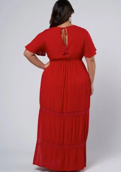 Floating Clouds Maxi Dress