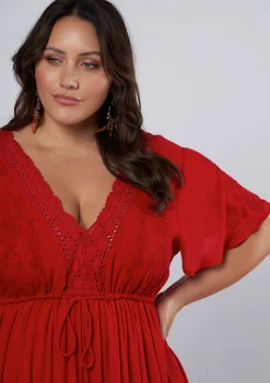 Floating Clouds Maxi Dress