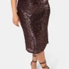 Foolish Sequin Midi Skirt
