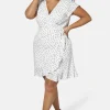 Framed Frill Dress