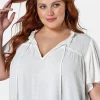 Frances Flutter Sleeve Top
