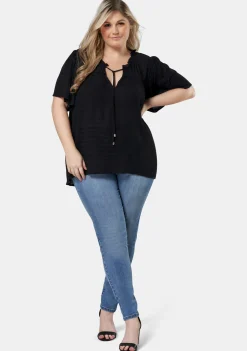 Frances Flutter Sleeve Top