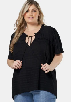 Frances Flutter Sleeve Top