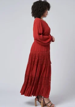 Free Lace Maxi Dress