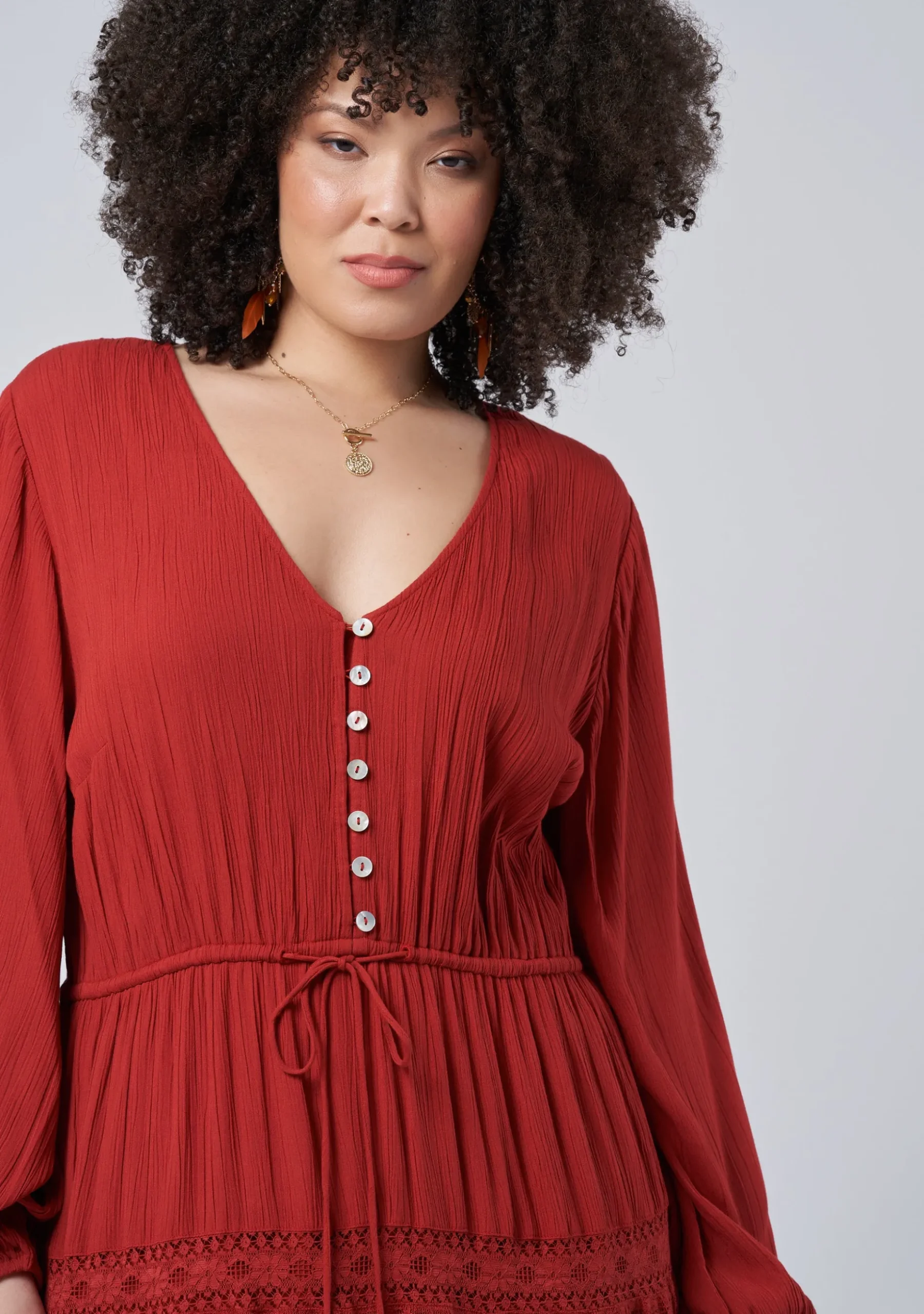 Free Lace Maxi Dress