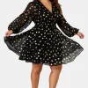 G Spot Print Midi Dress