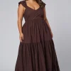 Georgie Broderie Maxi Dress