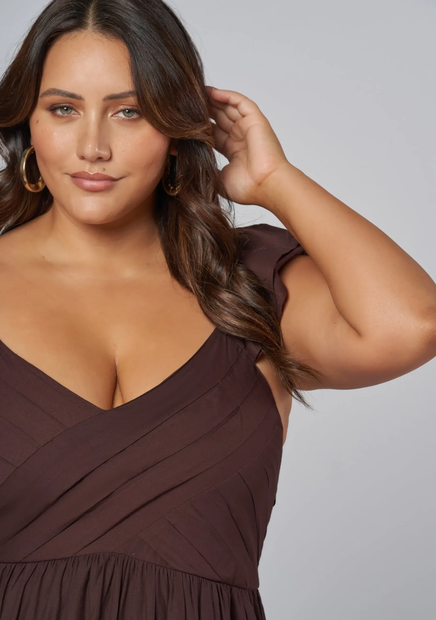 Georgie Broderie Maxi Dress