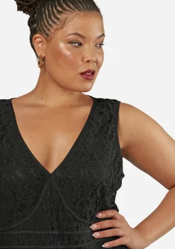 Get Obsessed Lace Mini Dress