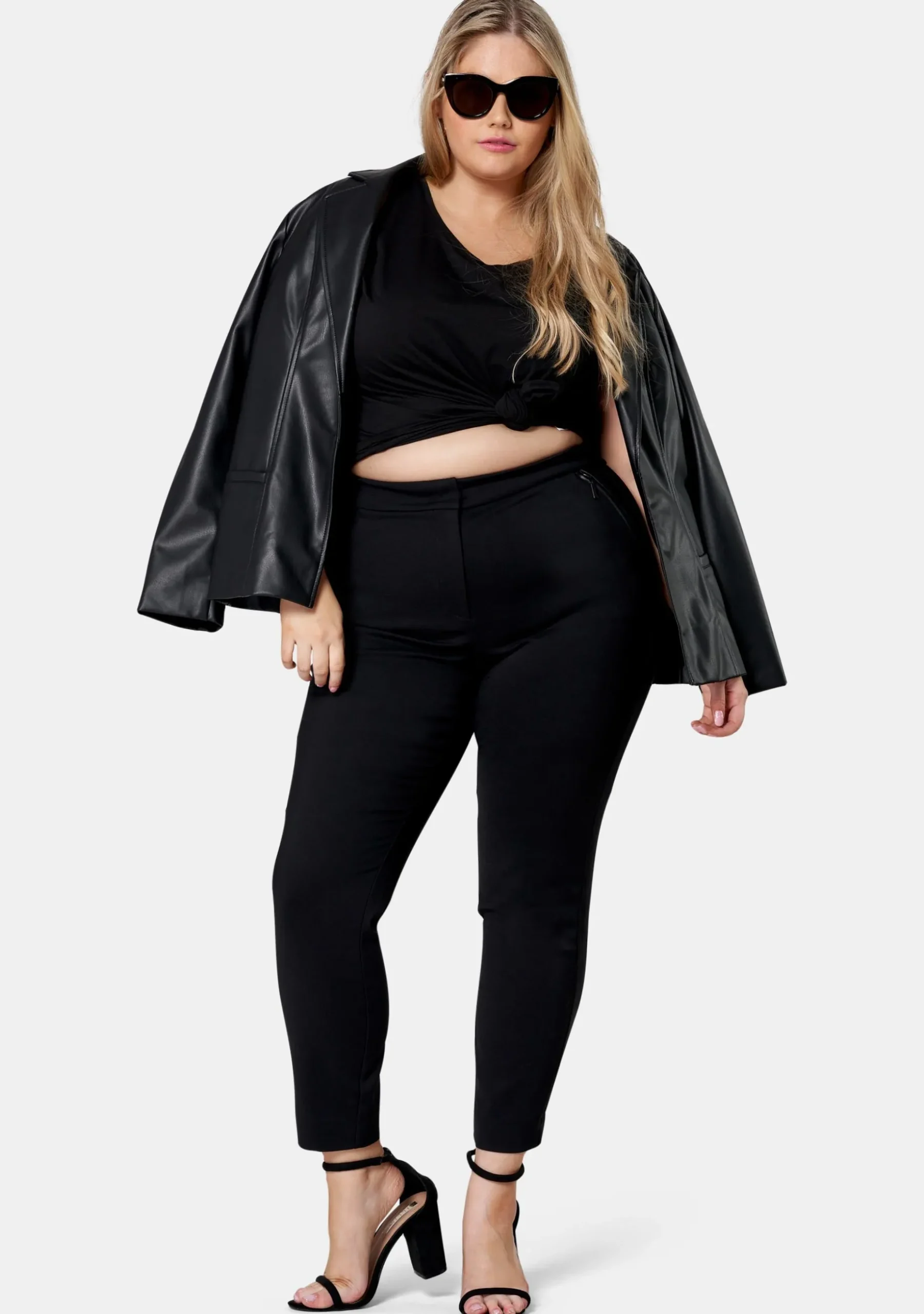 Gloria Zip Detail Pant