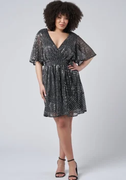 Glow Frill Hem Mini Dress
