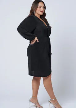 Goddess Twist Front Dress