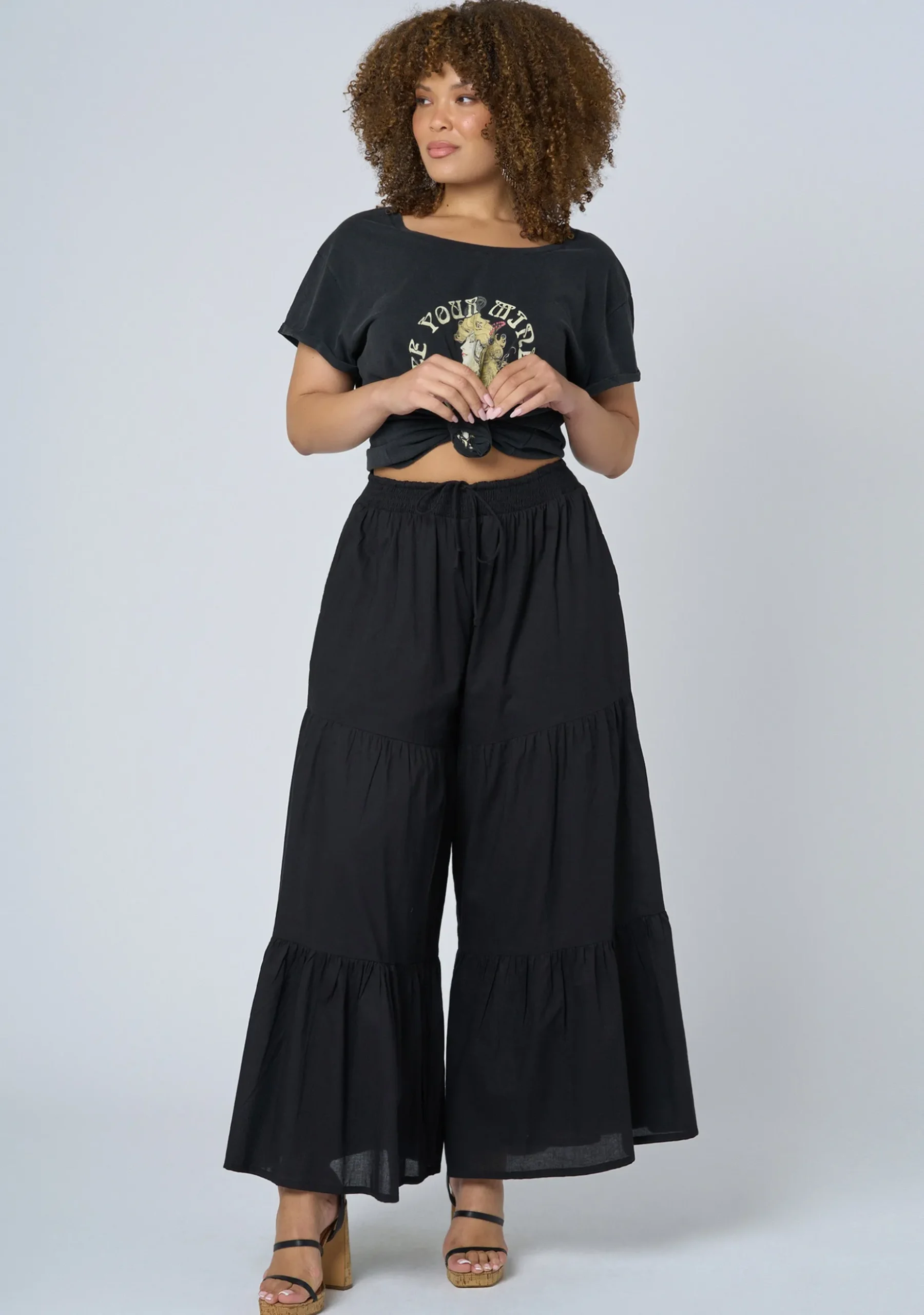 Golden Hour Wide Leg Pant