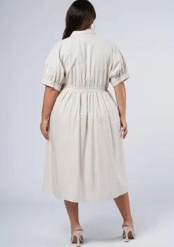 Grace Midi Shirt Dress