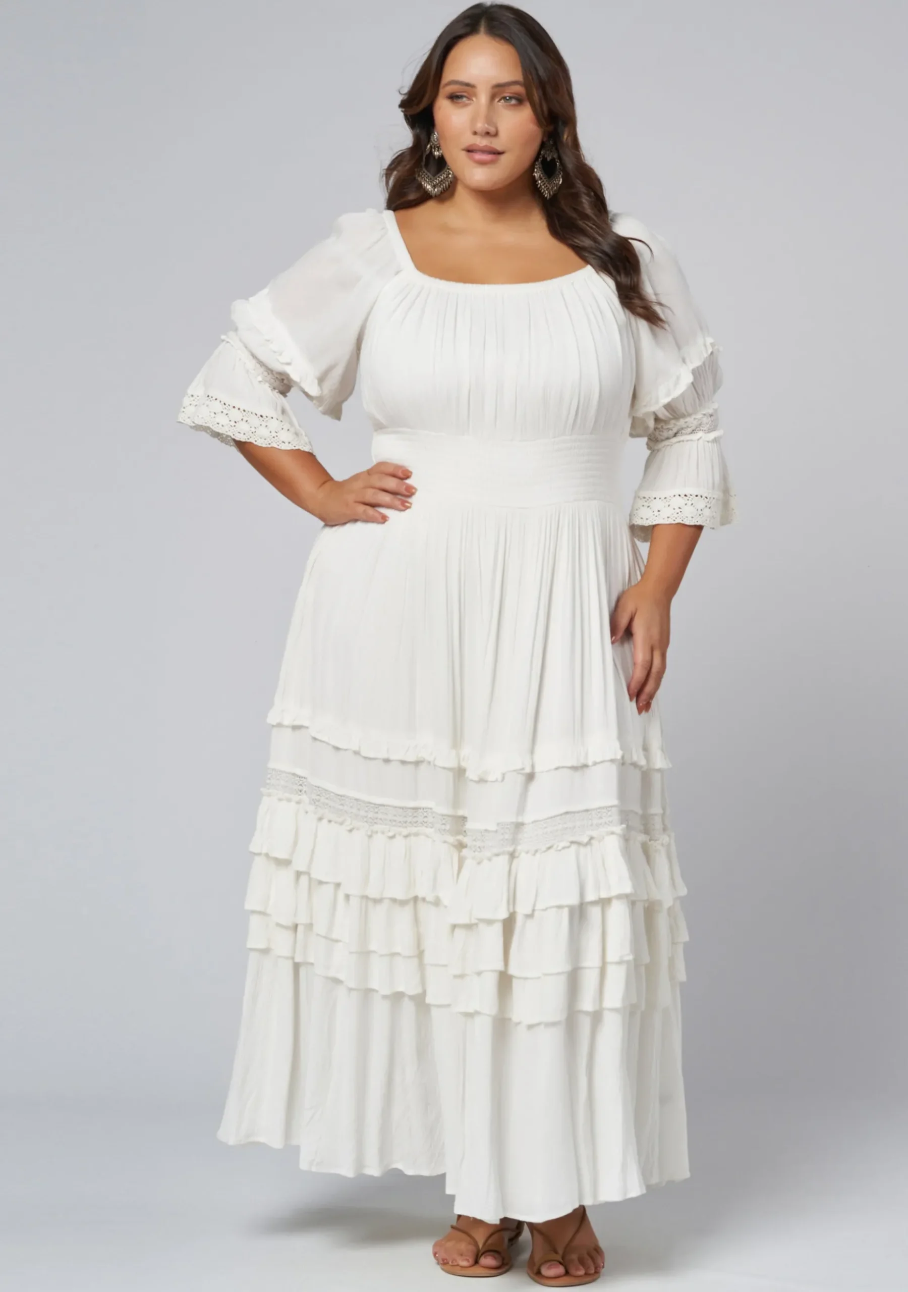 Grecian Goddess Maxi Dress
