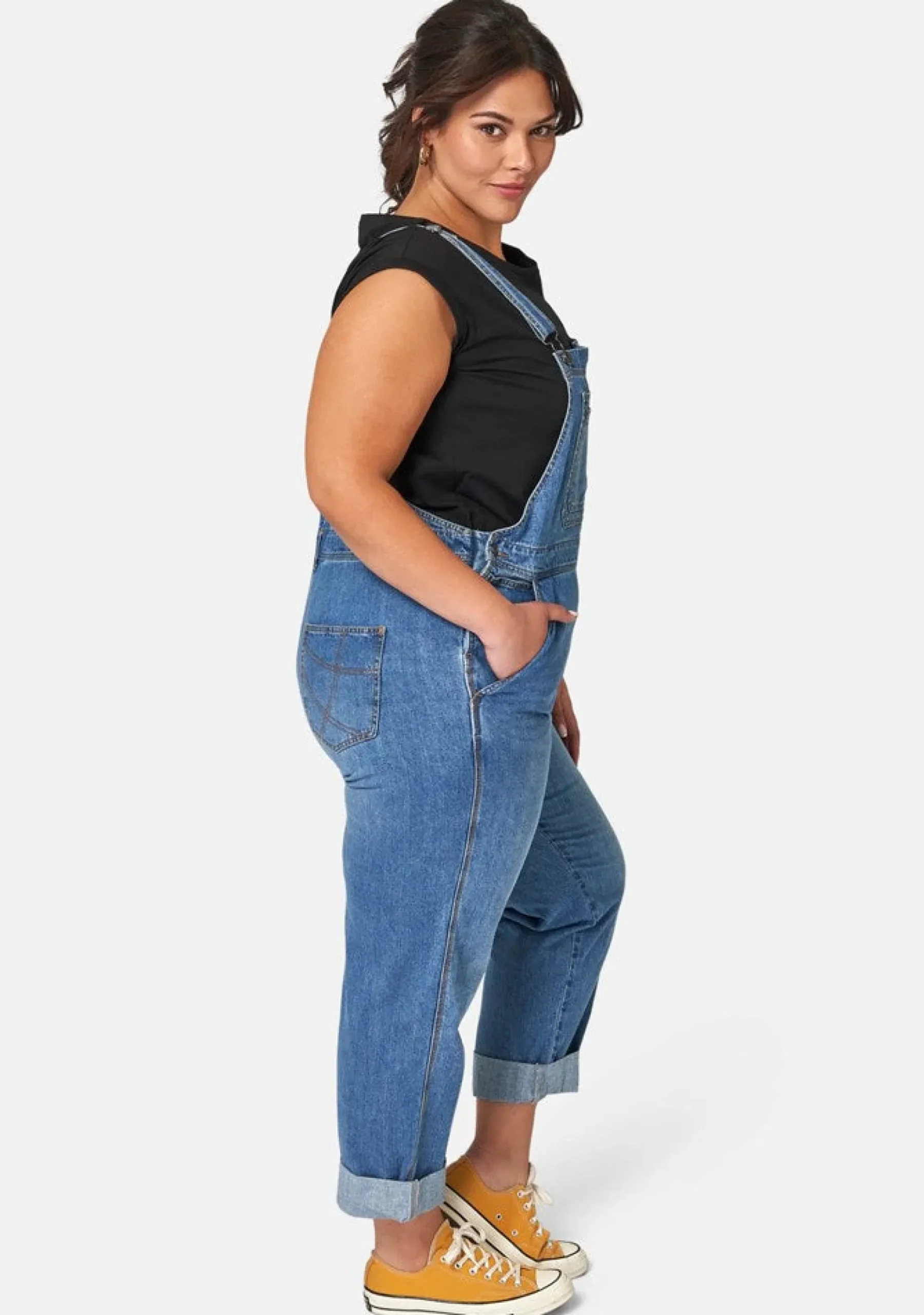 Hailey Denim Overalls