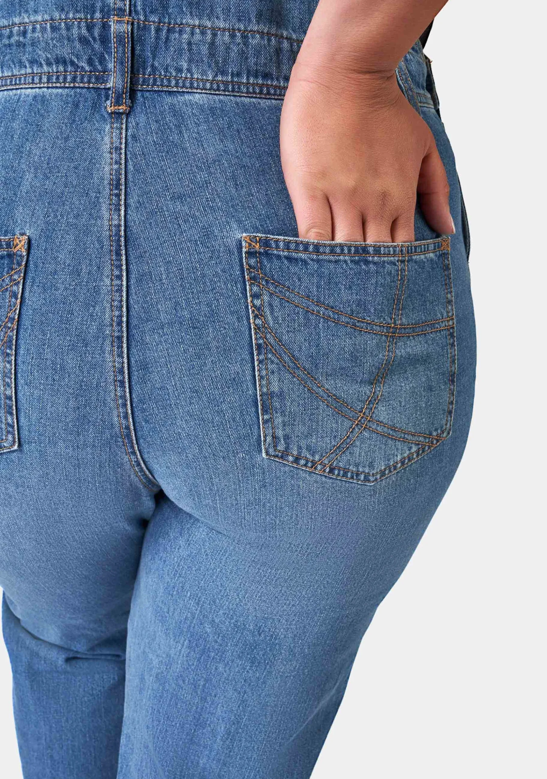 Hailey Denim Overalls
