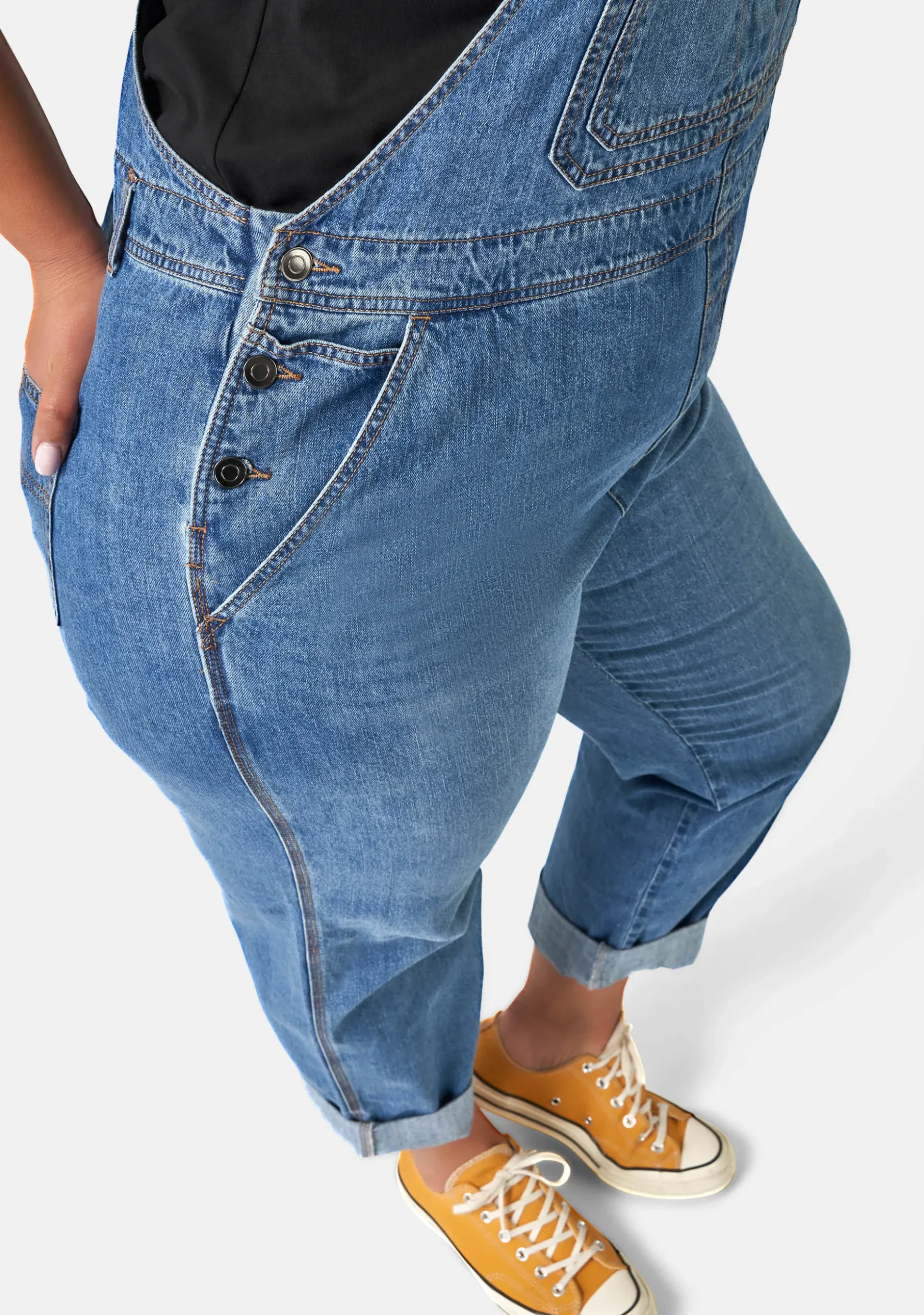 Hailey Denim Overalls