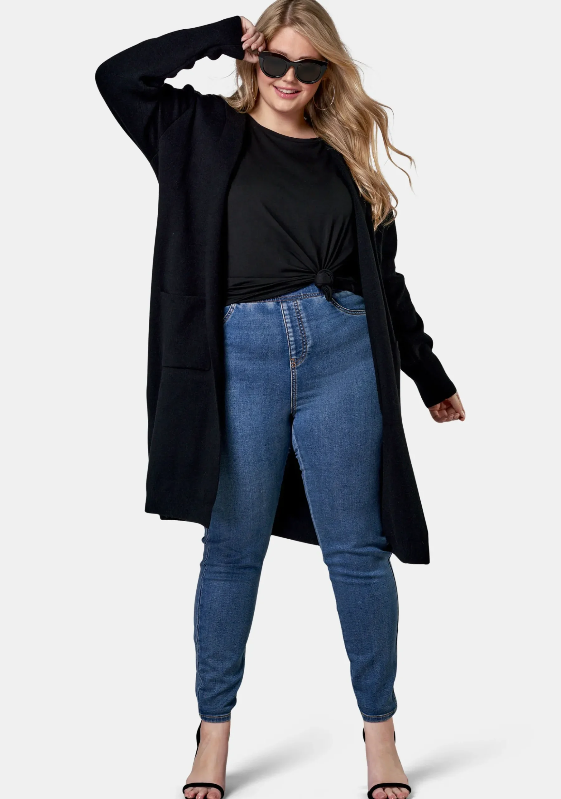 Hattie Hooded Longline Cardi