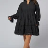 Heartless Broderie Mini Dress