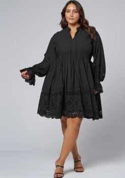 Heartless Broderie Mini Dress