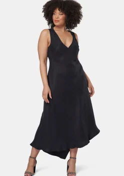 Hell & Back Asymmetric Midi Dress