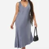 Hell & Back Asymmetric Midi Dress