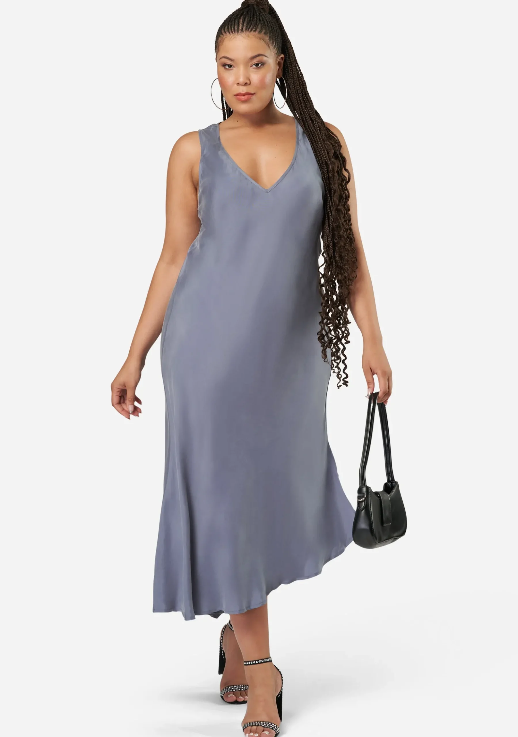 Hell & Back Asymmetric Midi Dress
