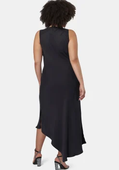Hell & Back Asymmetric Midi Dress