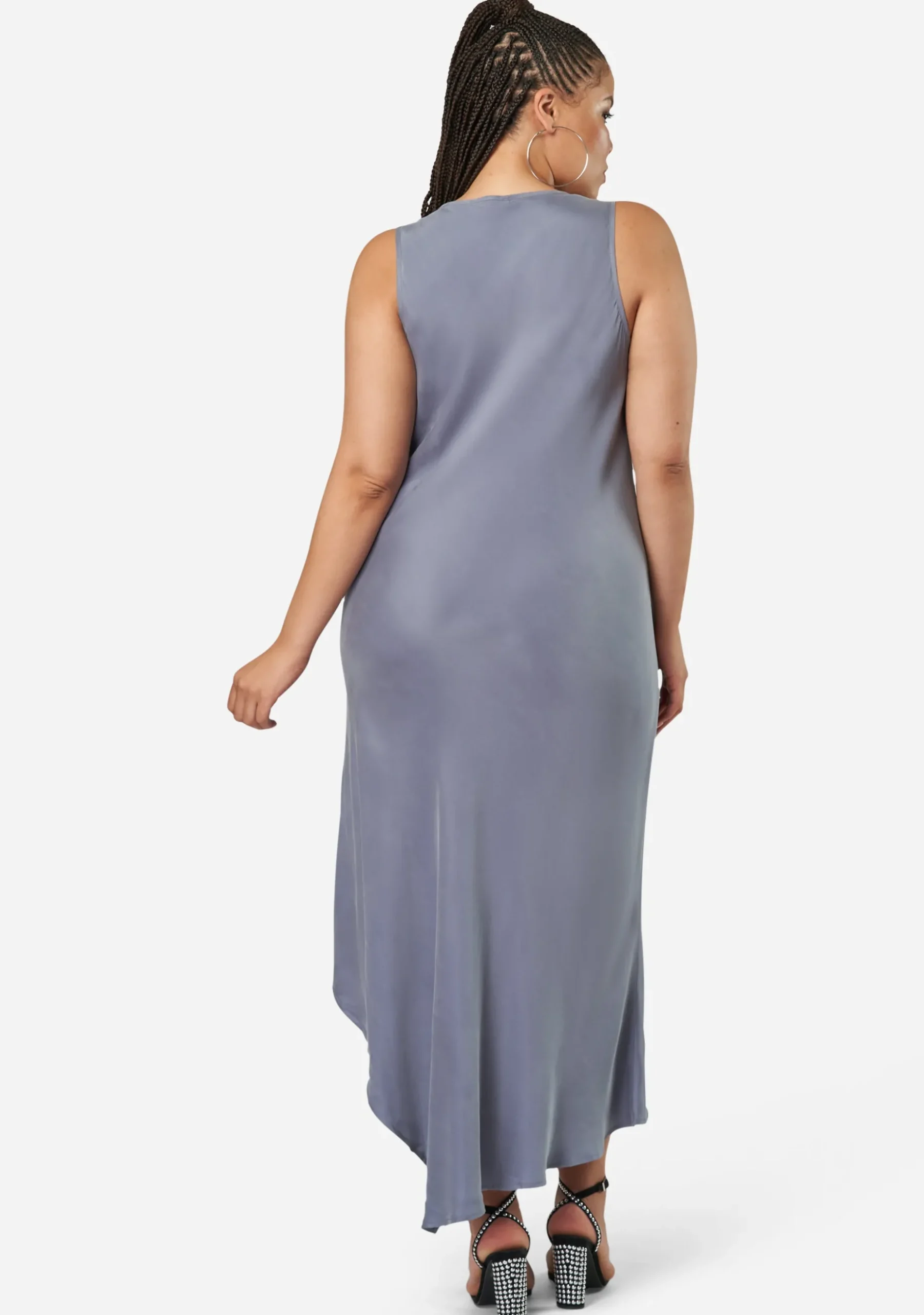 Hell & Back Asymmetric Midi Dress