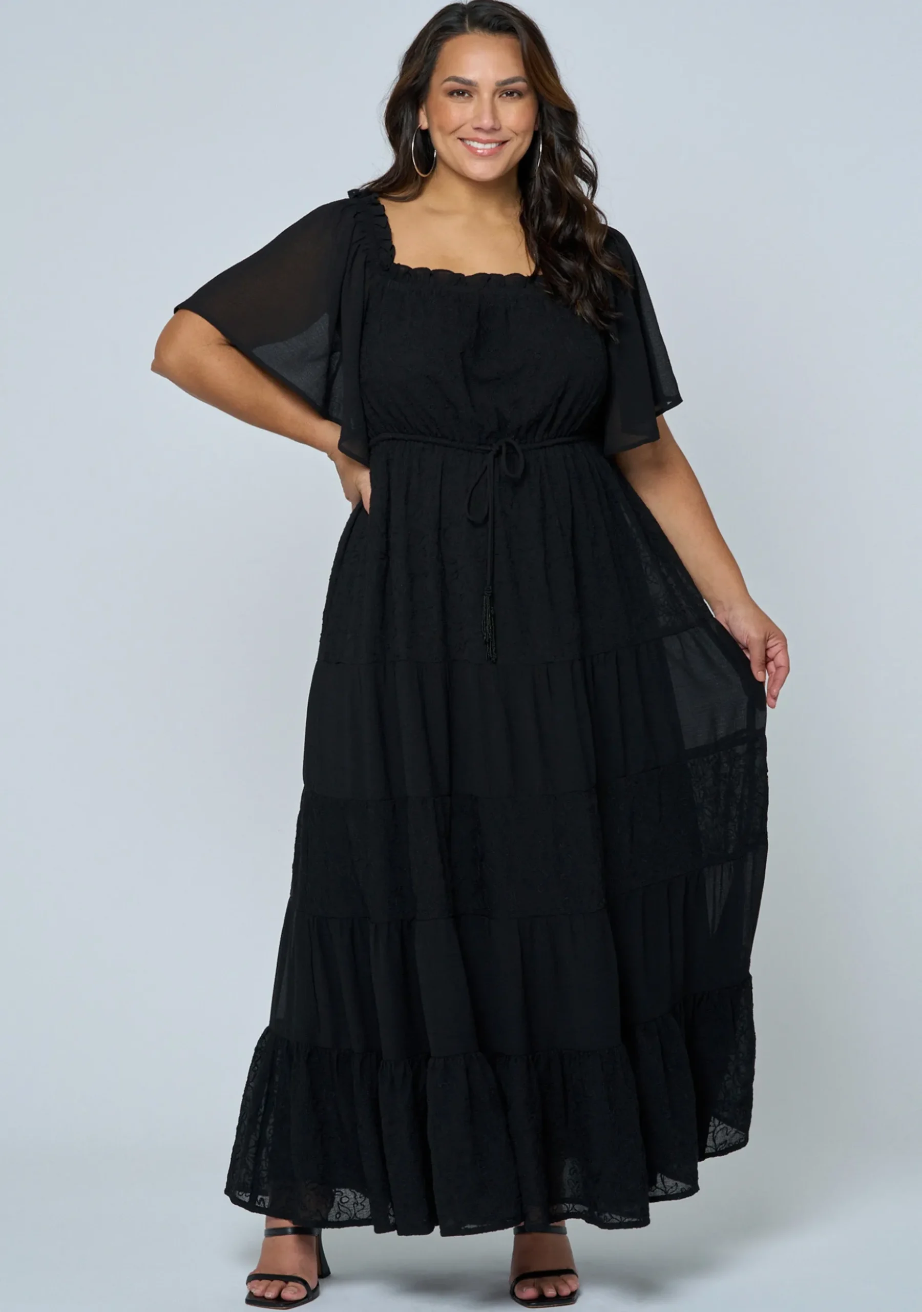 High Voltage Maxi Dress