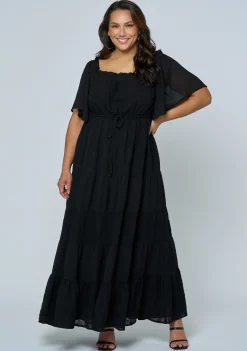 High Voltage Maxi Dress