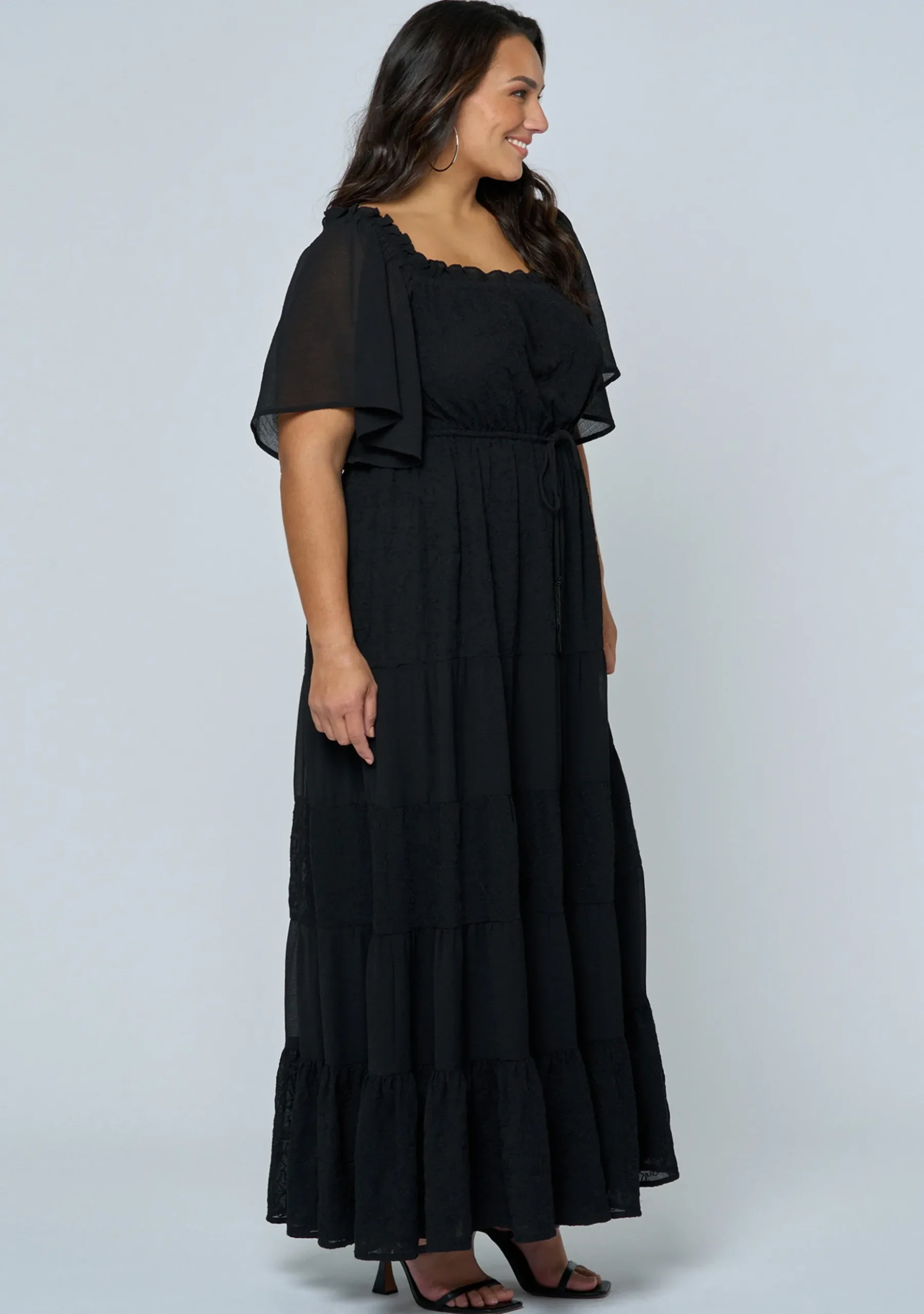 High Voltage Maxi Dress