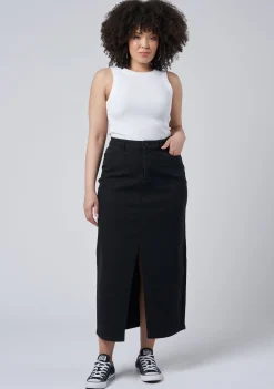 Hype Denim Maxi Skirt